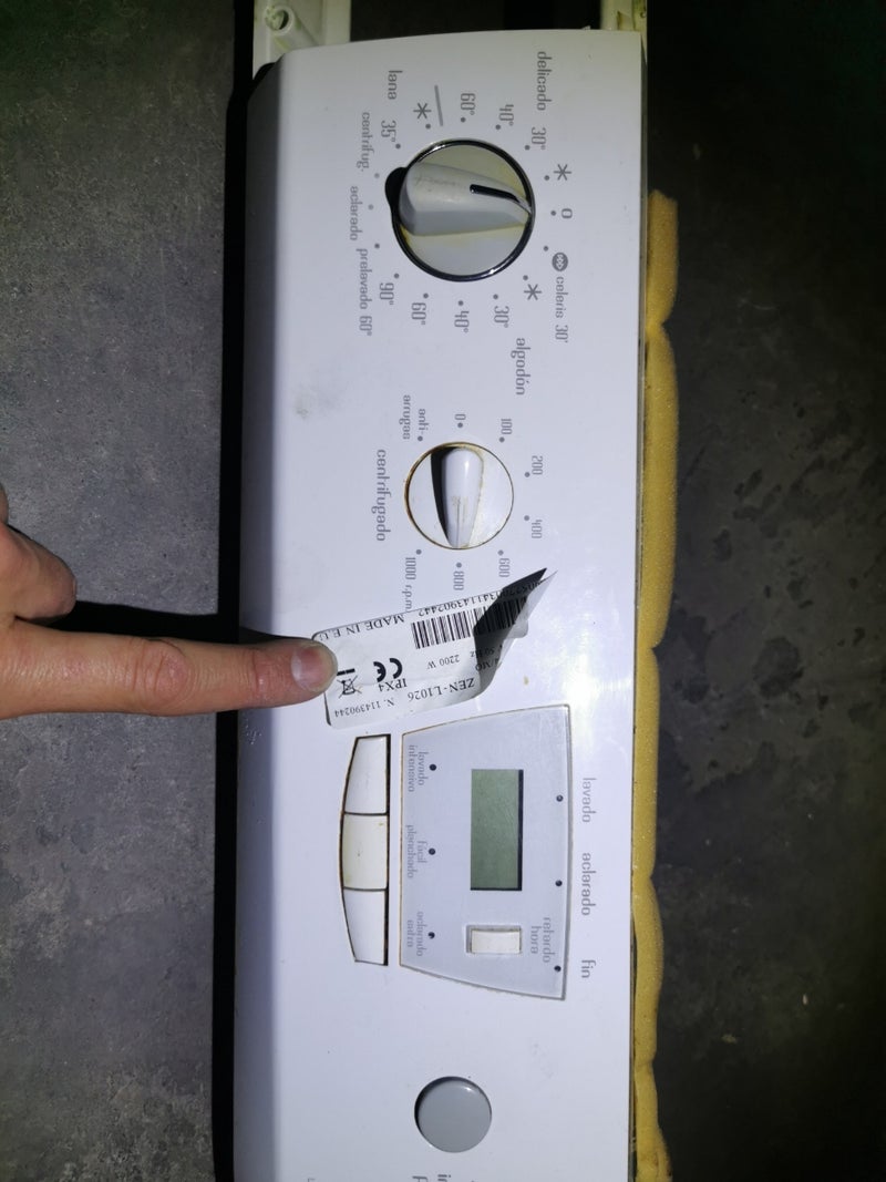 placa electronica lavadora edesa zen L1026