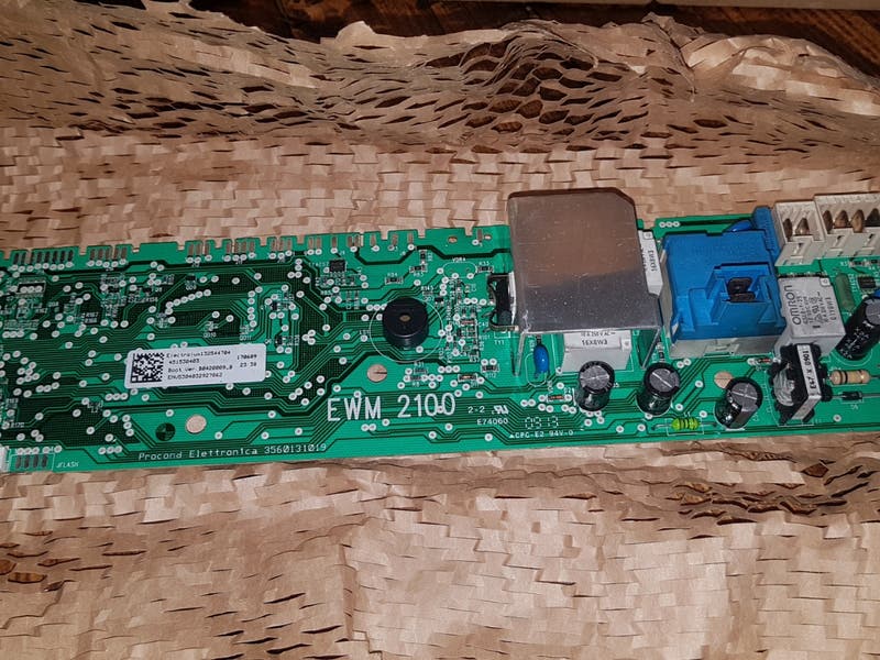 placa, electronica, lavadora electrolux