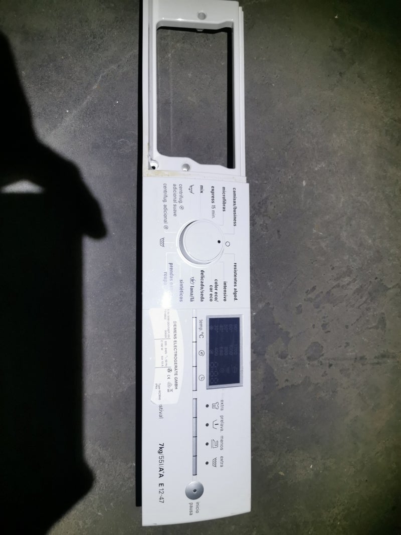 placa electronica lavadora siemens WM12E470EP