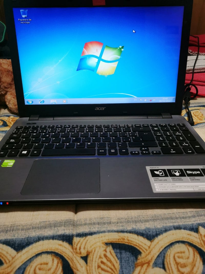Portátil Acer Aspire 