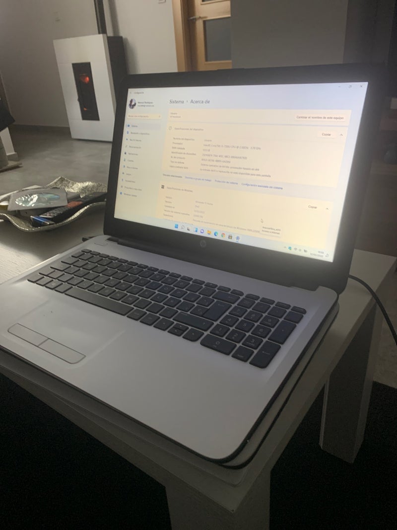 Portátil hp Windows 11