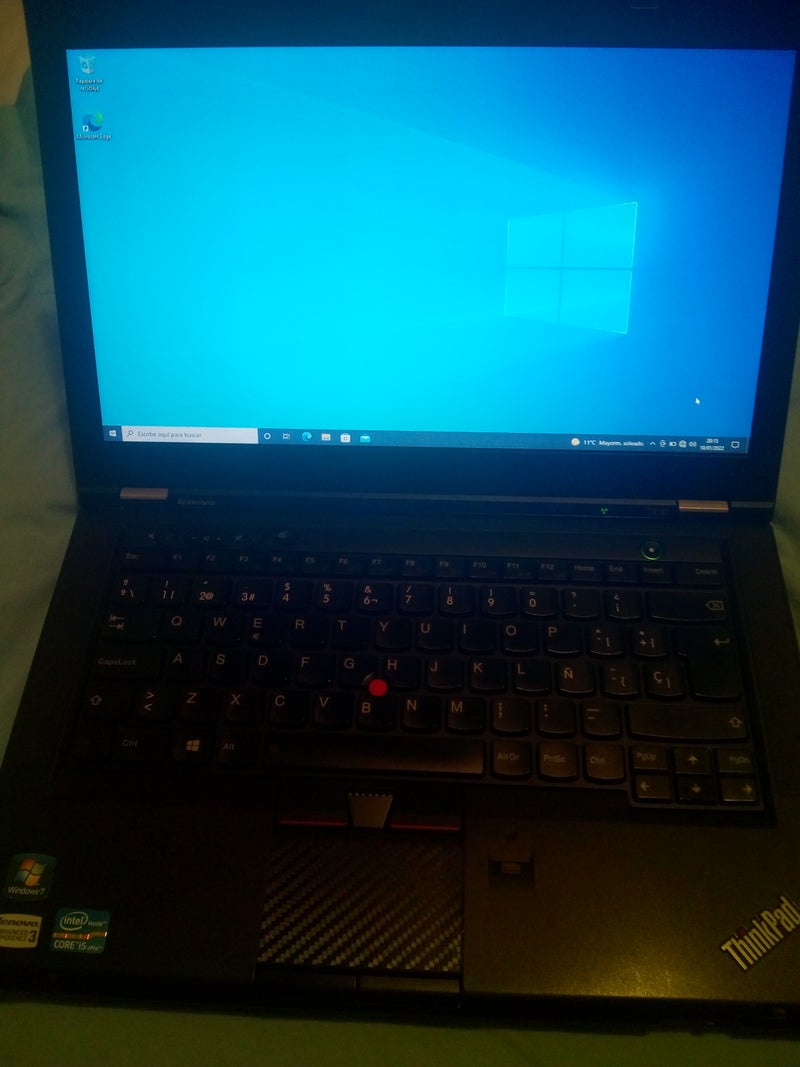 Portátil Lenovo i5 3ª gen. 128Gb SSD, 8Gb RAM, 14