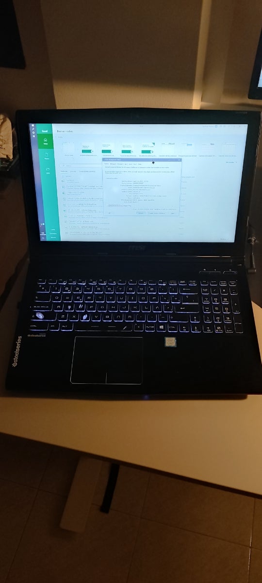 Portátil MSI GP62MVR 7RF