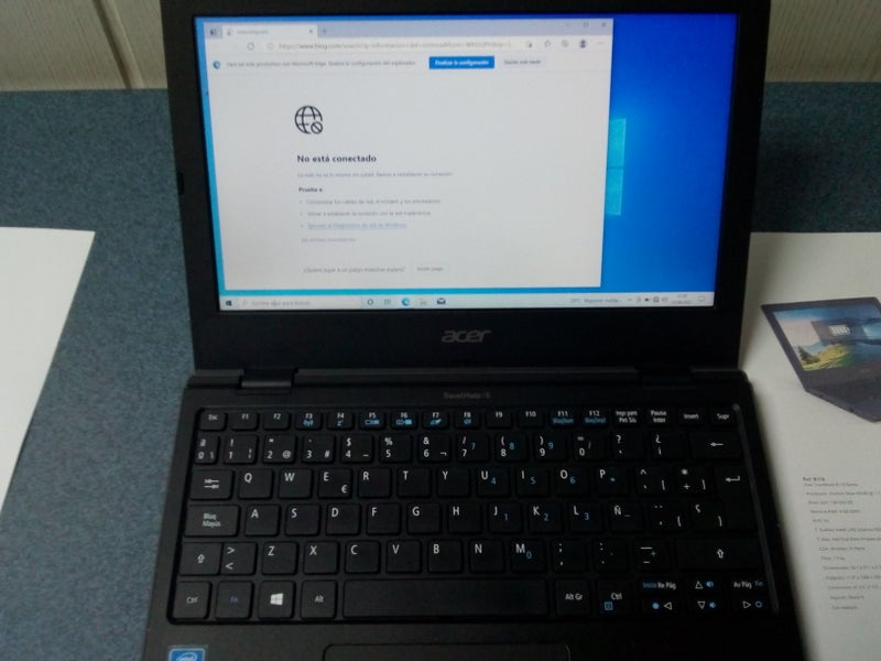 Portátil Pentium N5000 120Gb SSD M2 8Gb DDR4 11,6