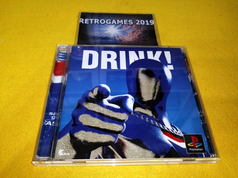 PS1 Pepsiman SONY PLAYSTATION SPINE CARD + REG CAR