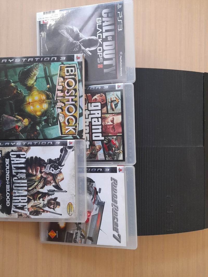 PS3+5 JUEGOS 