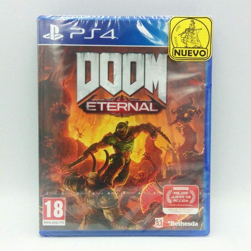 PS4 DOOM ETERNAL NUEVO 