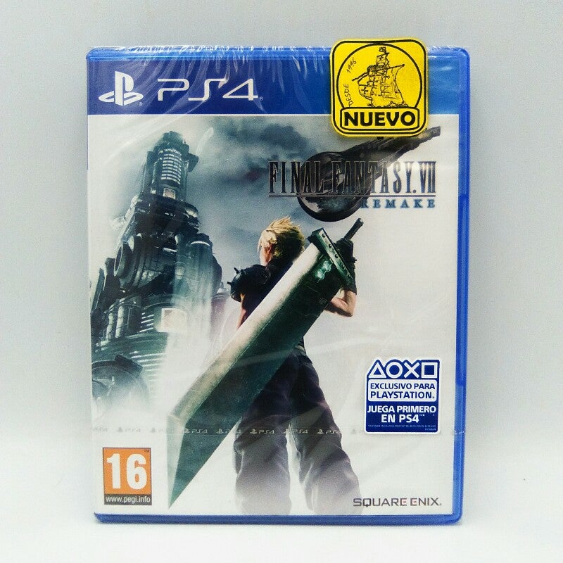 PS4 FINAL FANTASY VII REMAKE NUEVO 