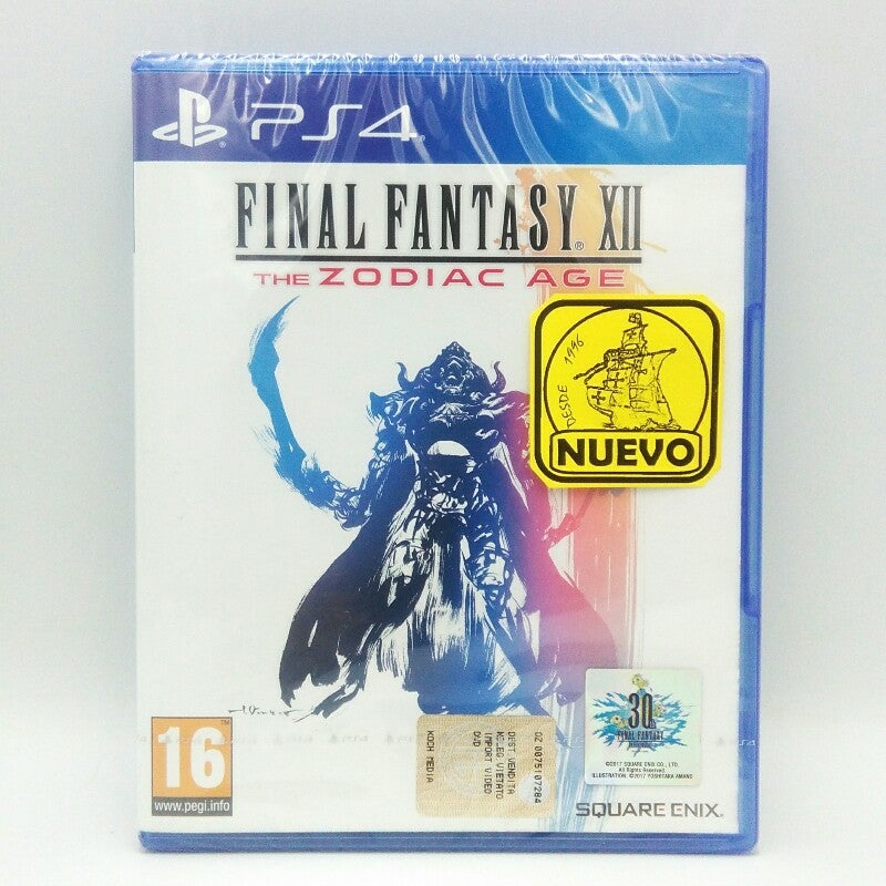 PS4 FINAL FANTASY XII THE ZODIAC AGE NUEVO 