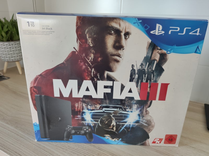 PS4 Slim 1TB - pack Mafia 3