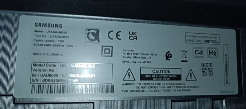 Samsung Smart TV 43 pulgadas