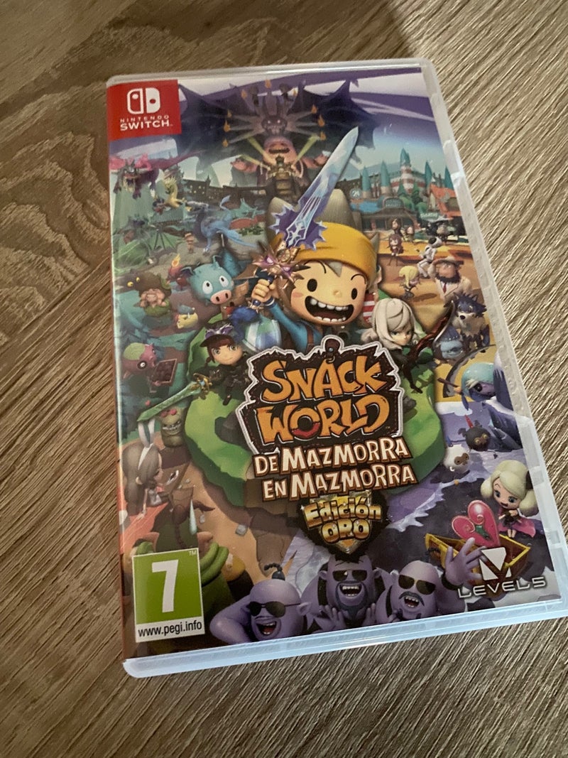 Snack World Nintendo switch como nuevo. 