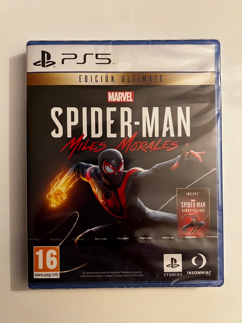 Spiderman ps5 precintado
