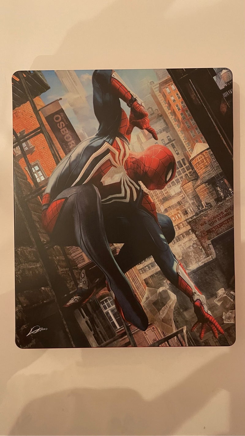 Steelbook Spiderman Ps4