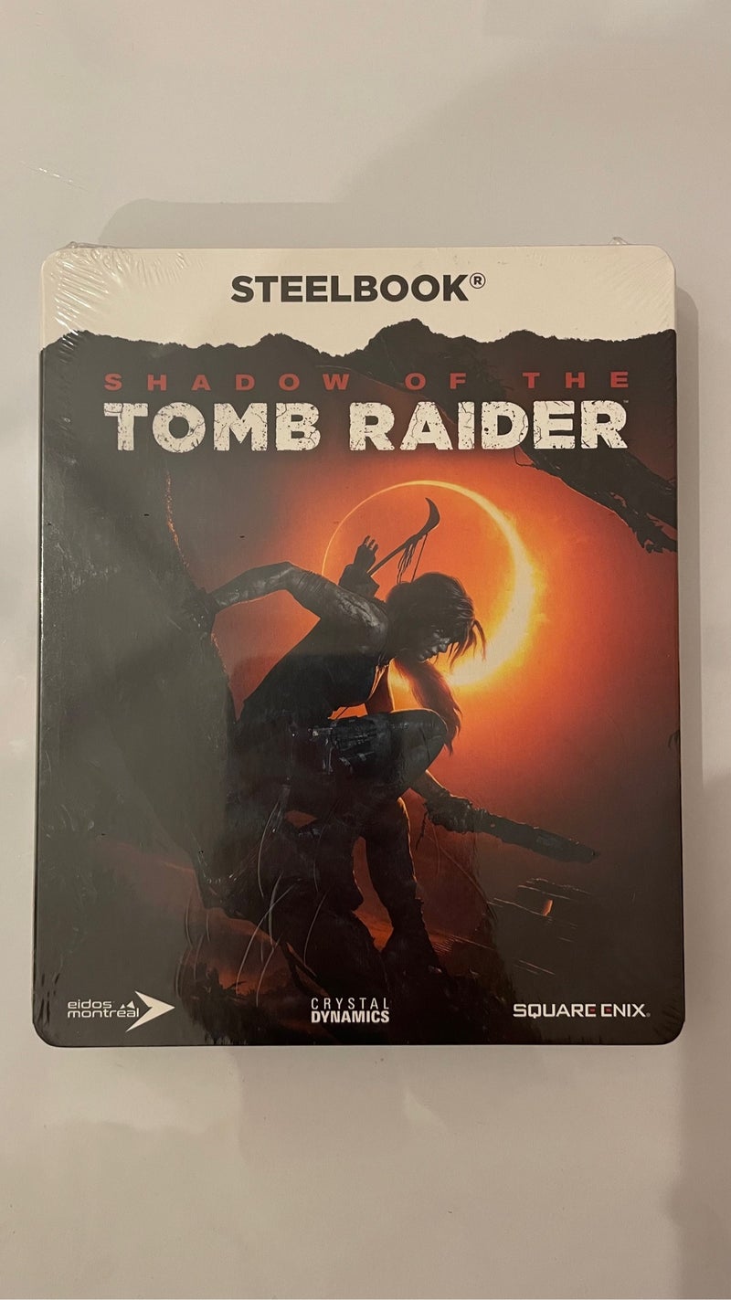 Steelbook Tomb Raider Ps4 PRECINTADA