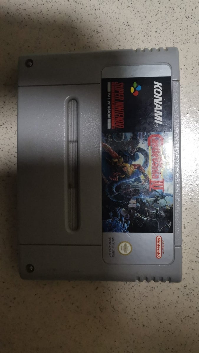 Super Castlevania 4. Nintendo SNES