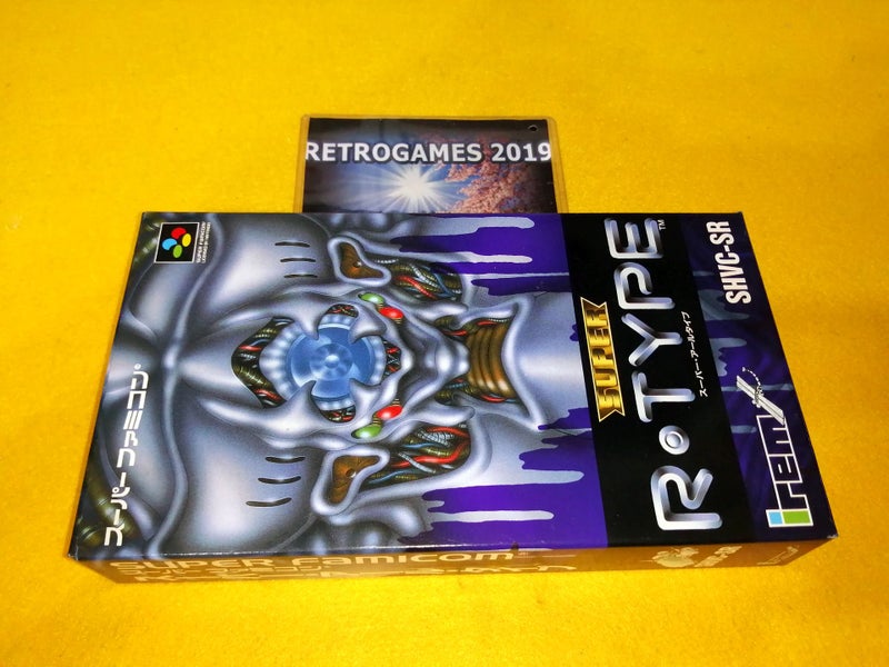 Super R Type NINTENDO SUPER FAMICOM REG CARD