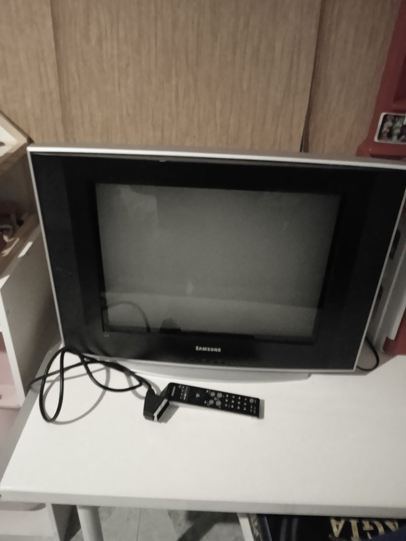 tele con euroconector y mando a distancia