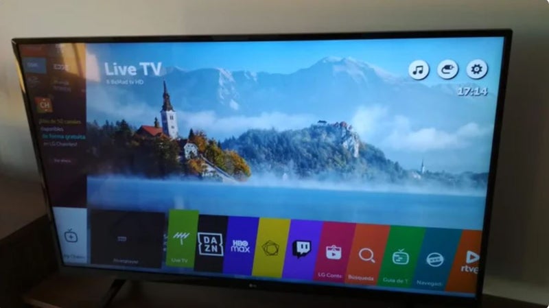 Televisión LG 49UJ620V de 49 pulgadas