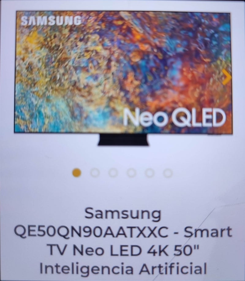 televisión Samsung 50