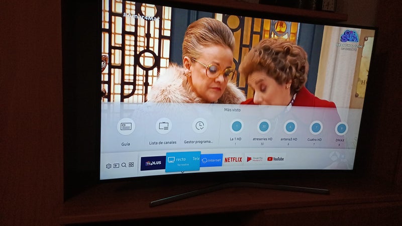 Television Curva 55 Pulgadas Smart TV