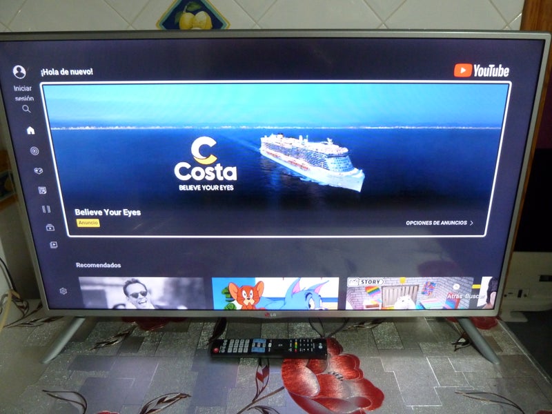 TELEVISION LG 42 PULG. SMART TV WIFI