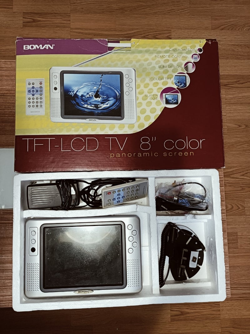 televisor portátil 8 