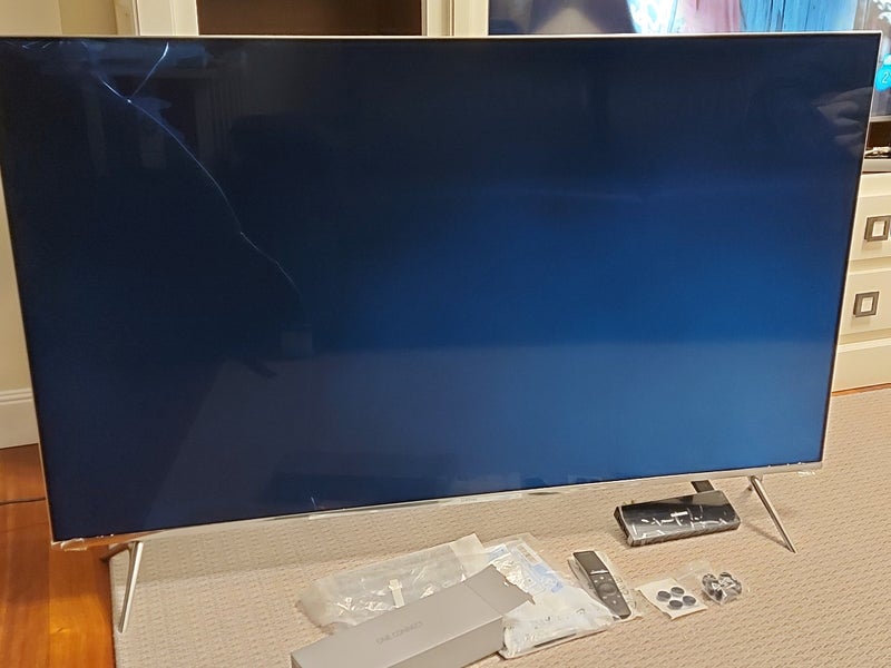 Televisor Samsung UE55KS7000U, one conect y mando