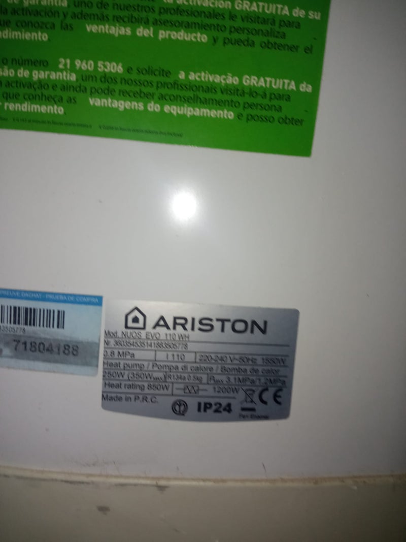 TERMO ELECTRICO 110