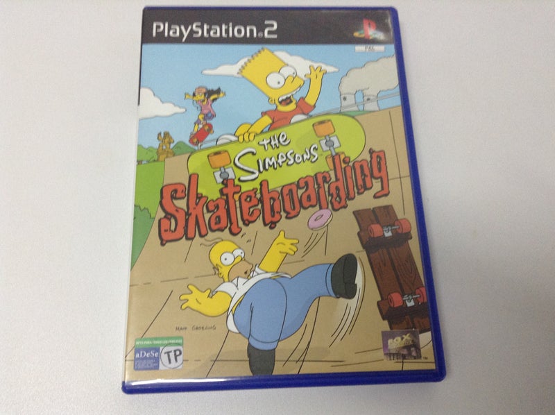 THE SIMPSONS SKATEBOARDING . PS2