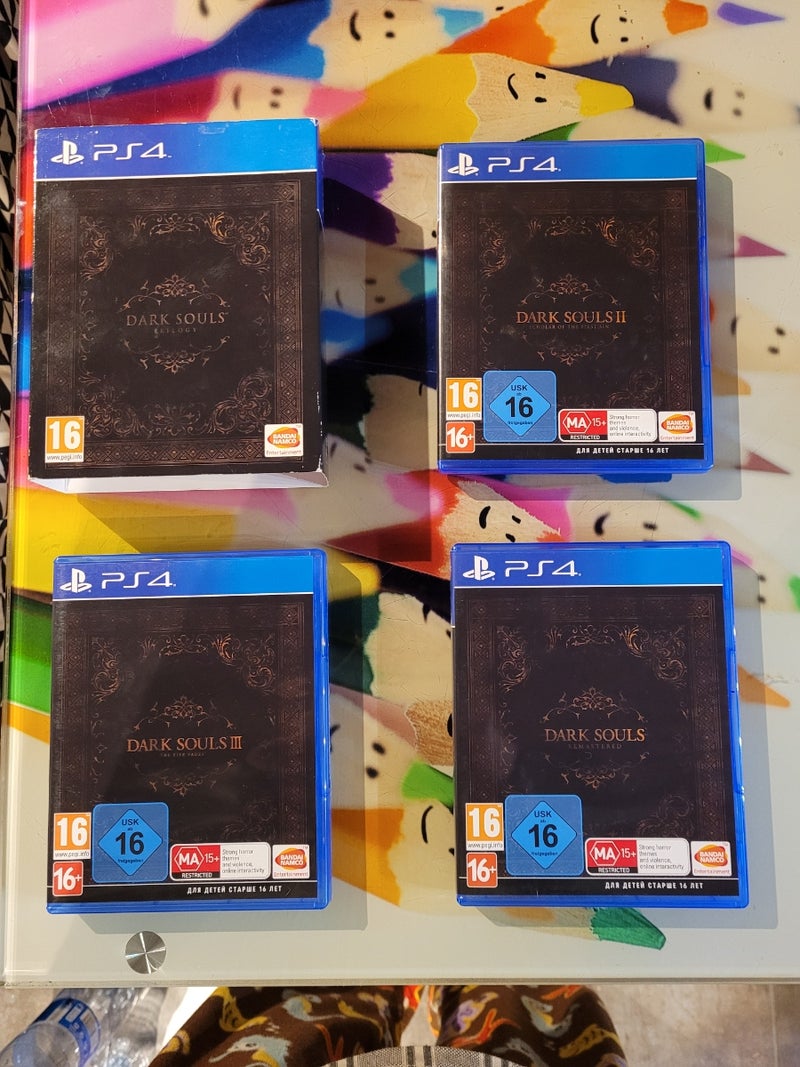 trilogia dark souls ps4