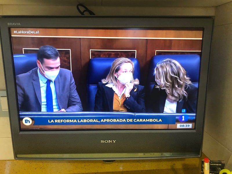 TV pequeña