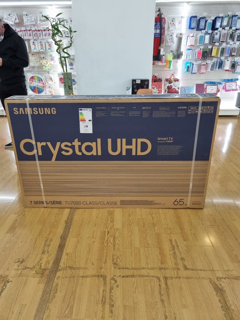 TV SAMSUNG SMART TV CRYSTAL UHD 65'' PRECINTADA