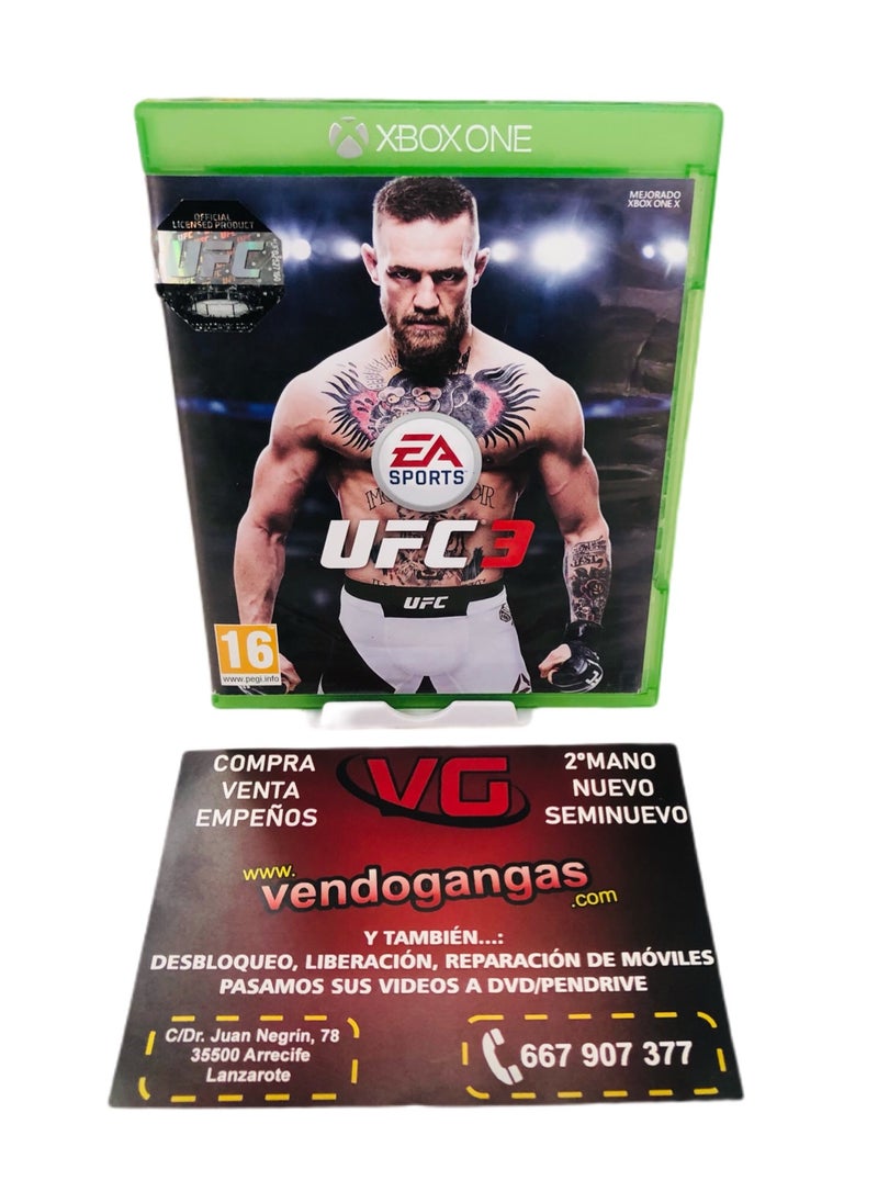 UFC 3 MICROSOFT XBOX ONE