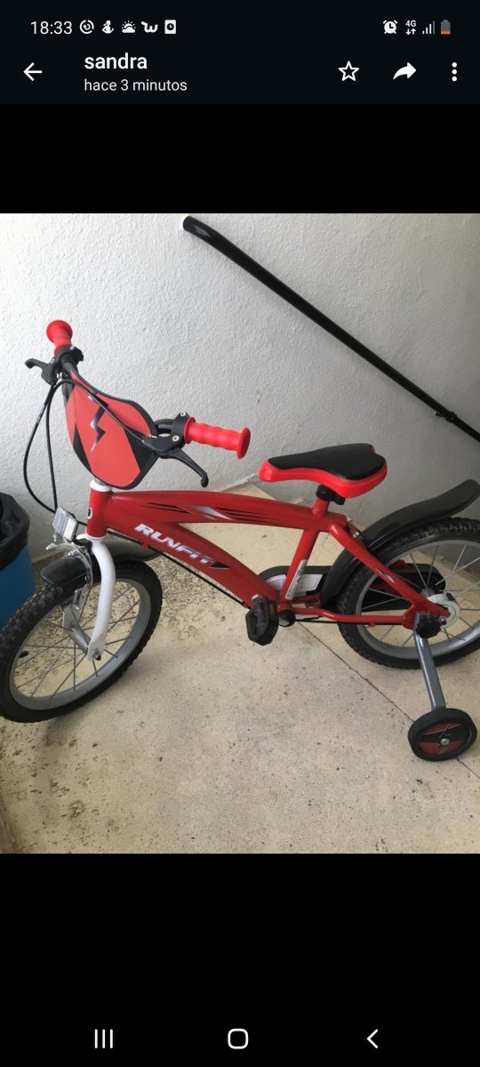 VENDO BICICLETA DE NIÑO