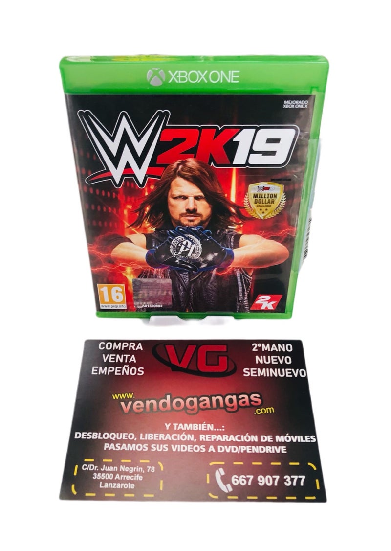 WWE 2K19 MICROSOFT XBOX ONE