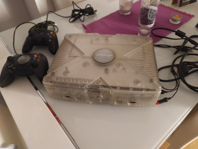 XBOX  ORIGINAL CRISTAL