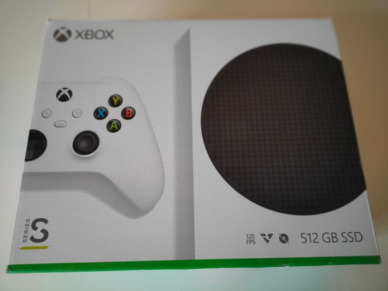 Xbox Series S Caja y documentos 