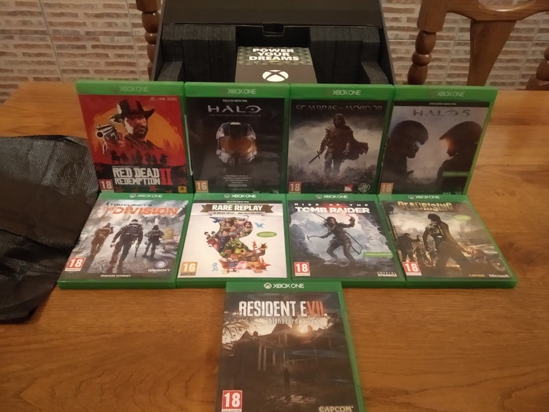 Xbox series X + 9 juegos de xbox one