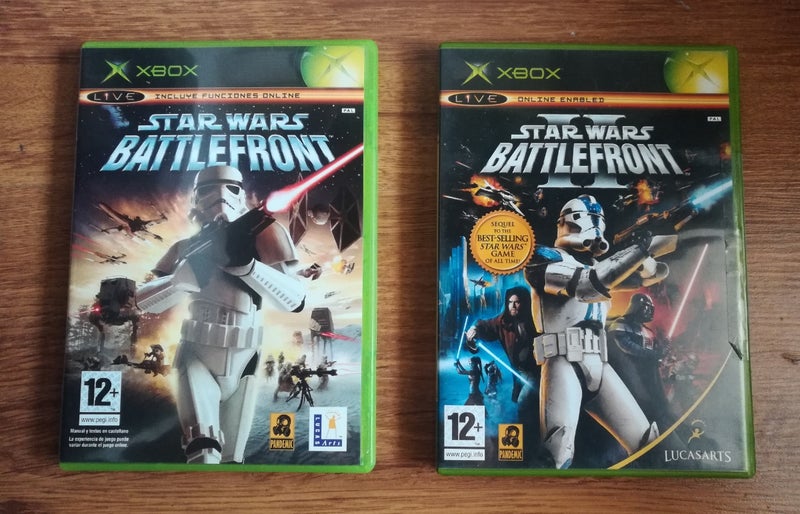 XBOX STAR WARS BATTLEFRONT I & BATTLEFRONT II