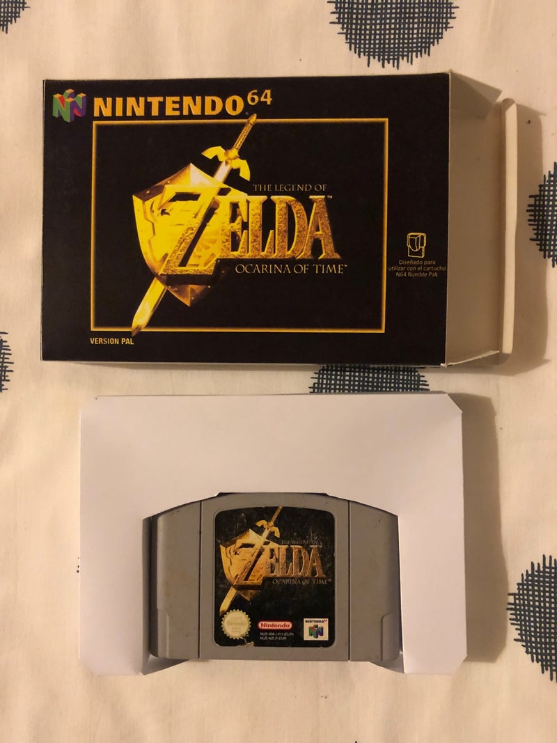 ZELDA OCARINA OF TIME NINTENDO 64